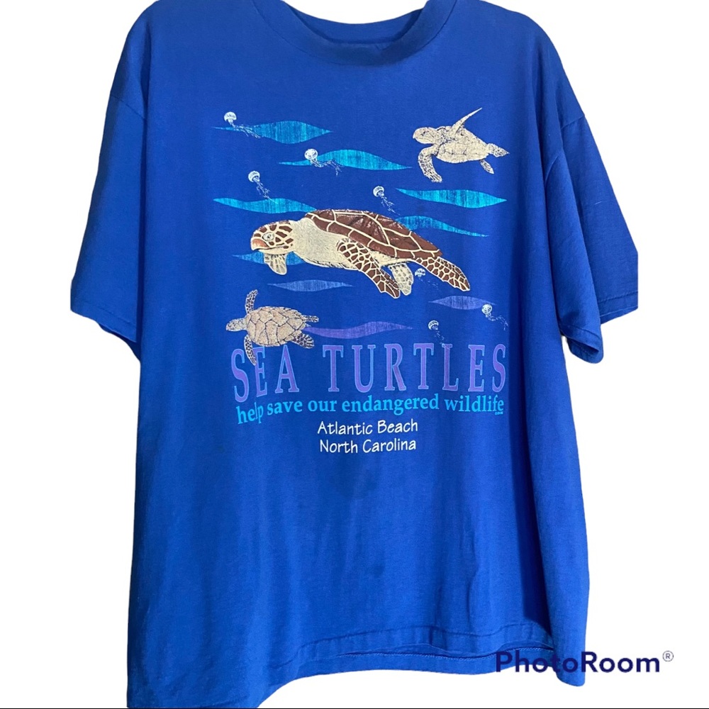 Single Stitch Vintage Sea Turtles T-shirt